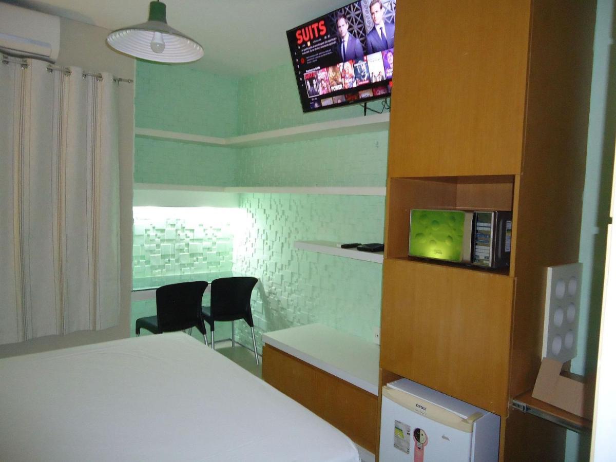 804 Lindo Flat Mobiliado Com Vista Lateral Mar Na Praia De Iracema Apartment ฟอร์ตาเลซา ภายนอก รูปภาพ