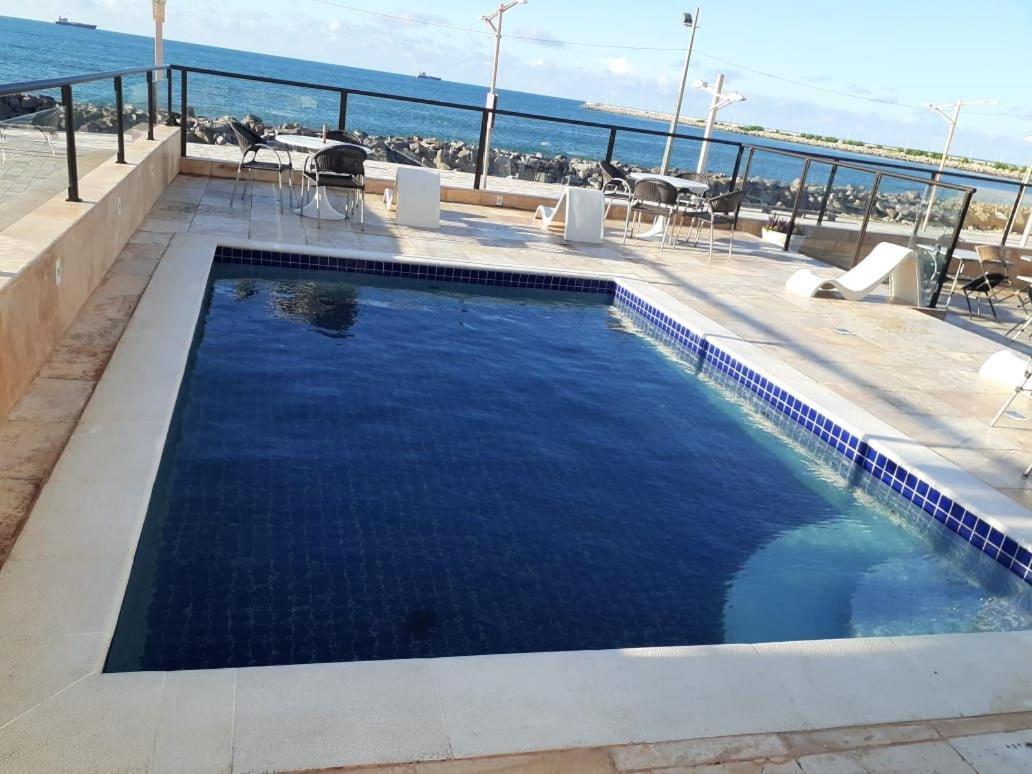 804 Lindo Flat Mobiliado Com Vista Lateral Mar Na Praia De Iracema Apartment ฟอร์ตาเลซา ภายนอก รูปภาพ